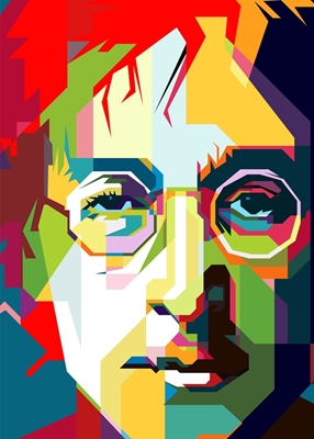 Pop Art WPAP John Lennon