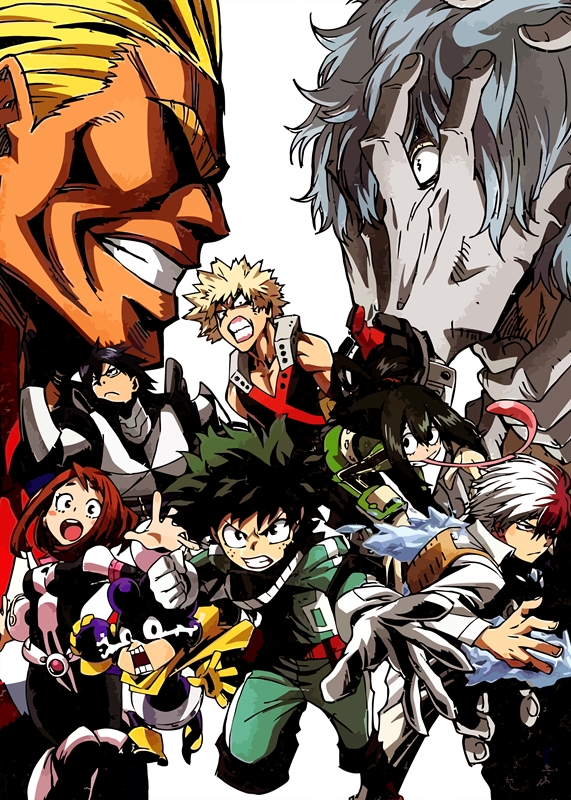 my hero academia posters & prints by BESTDROPS - Printler