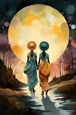 Sisters in the Moonlight 01