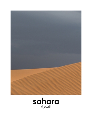 Zandduin in de Sahara