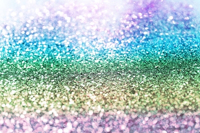 Arco-íris Unicórnio Glitter 3