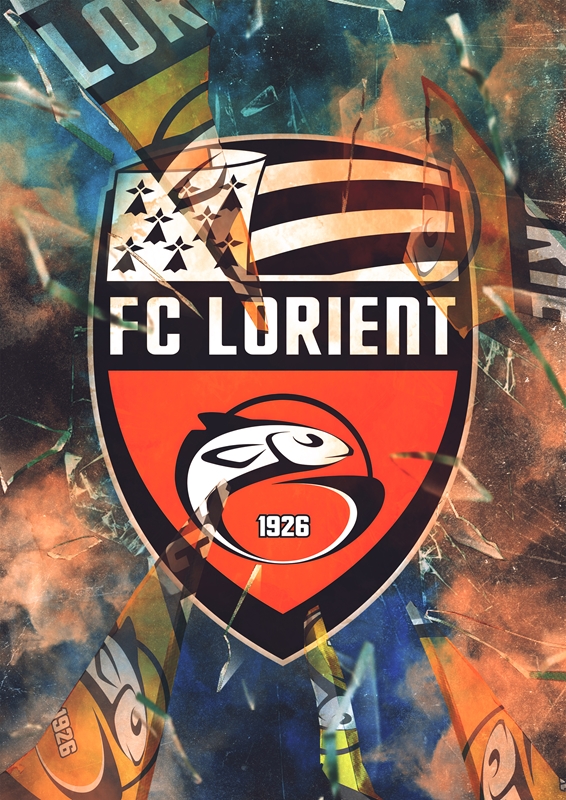 Fc Lorient Posters Prints By Hung Anh Printler