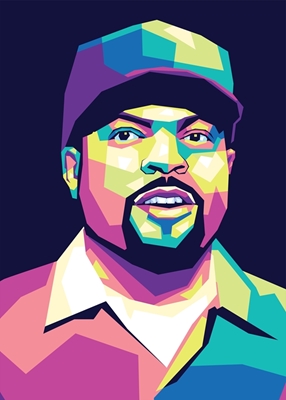 Plakat Ice Cube - wpap desaign