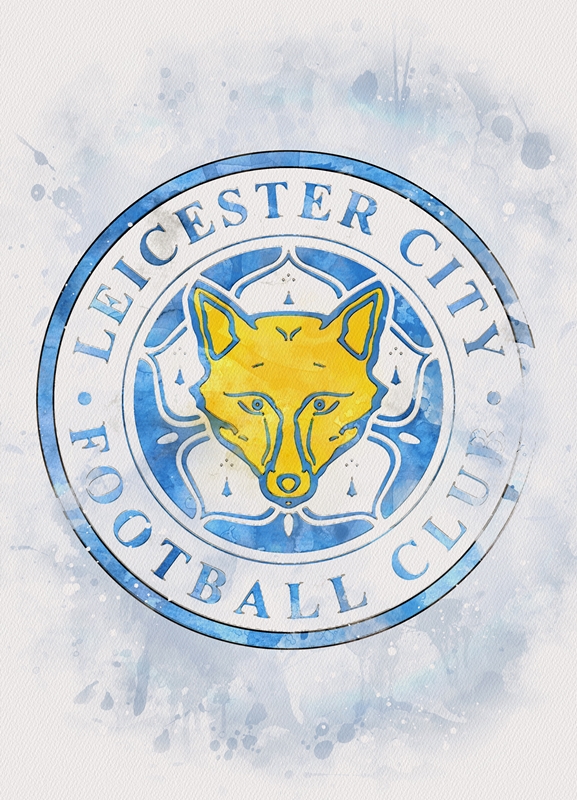 Leicester City FC posters & prints by ArtStyle Funny - Printler