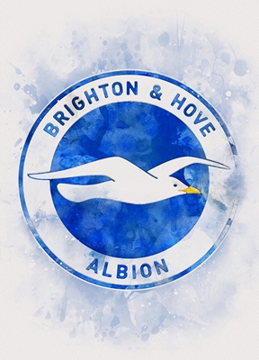 Brighton and Hove Albion posters & prints by ArtStyle Funny - Printler