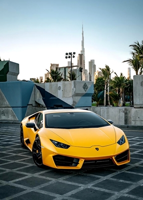 Samochód sportowy Lamborghini huracan