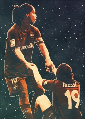 Messi und Ronaldinho