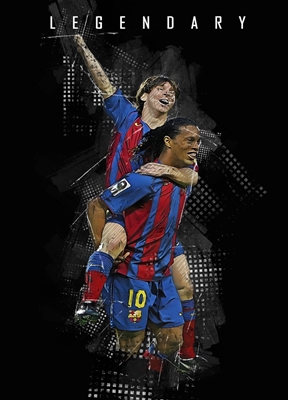 Messi a Ronaldinho