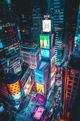 Times Square, kaupunki New Yorkissa