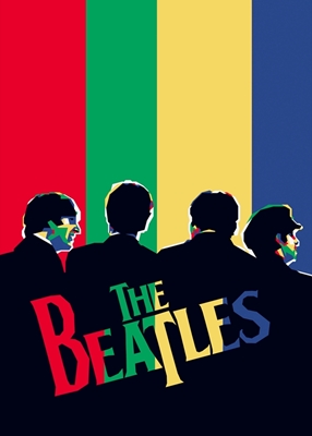 The Beatles WPAP posters & prints by Sahruddin Said - Printler