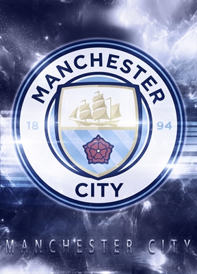 Manchester City posters & prints by ArtStyle Funny - Printler