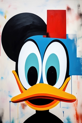 Minimalistic Donald Duck