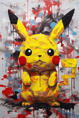 Popkunst Pikachu - Pokémon