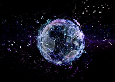 Soccer ball cosmic