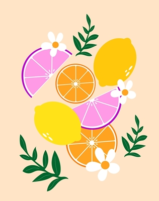 Appelsiner og citroner