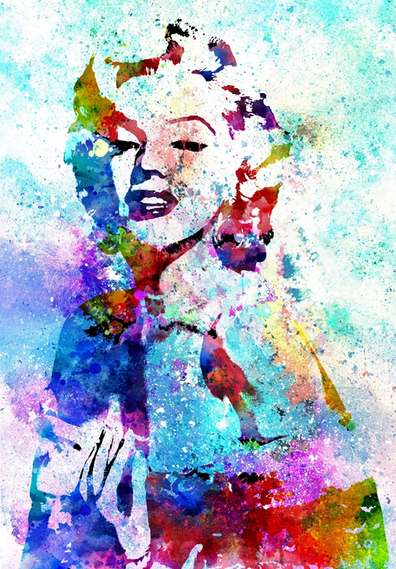 Marilyn Monroe posters & prints by Premium Art - Printler