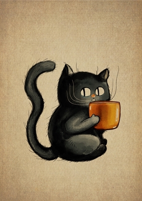 Kaffee-Katze