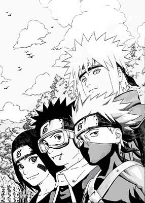 Naruto - Minato-teamet