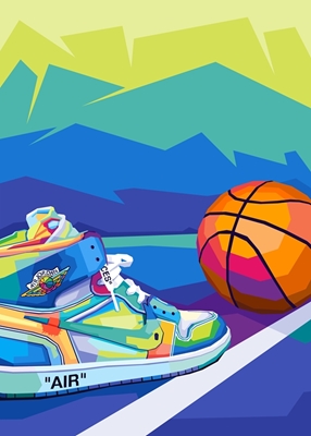 Basketball x Jordan Pop Art