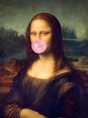 funny MONA chewing gum