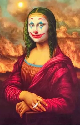 Joker-pelle hauska Mona