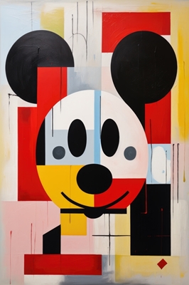 Minimal Mickey Mouse posters & prints by Fredrik Vindelälv - Printler