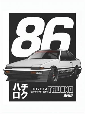 Toyota Sprinter AE86 Initial D