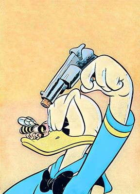 Desenho animado do Pato Donald