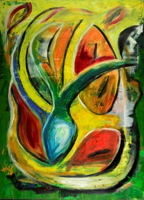 Abstract Forms in Oil