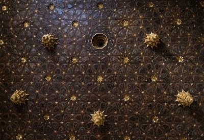 Goldene Mudéjar-Decke Sevilla