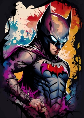 Batman watercolor