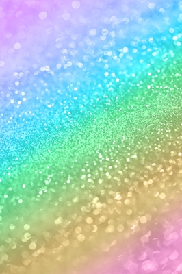 Regnbågsprinsessan Glitter 1a