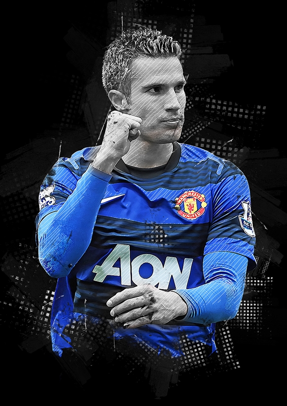 Robin Van Persie Posters Prints By Hung Anh Printler