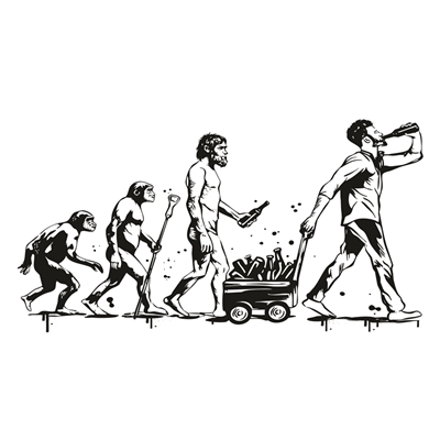 birra-uomo-evoluzione