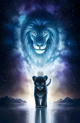 Le Roi Lion et son fils