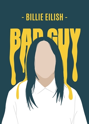 Billie Eilish - Bad Guy omslag