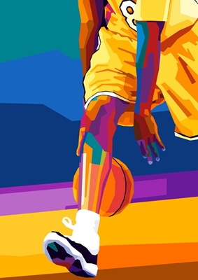Basketbal Dribbel Bryant