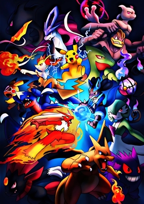 Mewtwo - Pokemon affiches et impressions par Jonatan Goozman - Printler