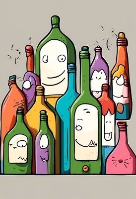 Happy bottles