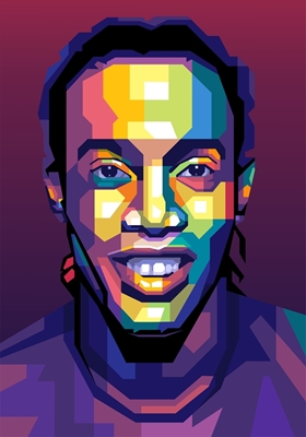 Ronaldinho 2 posters & prints by Agil Topann - Printler