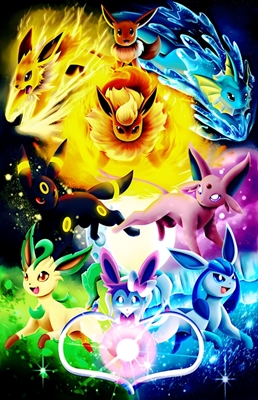 Eeeve Evolutionen - Pokémon