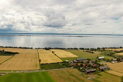 Le paysage du lac Vättern 
