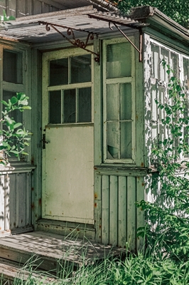 Una casa de verano abandonada