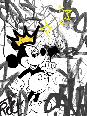 Mickey konge gadekunst