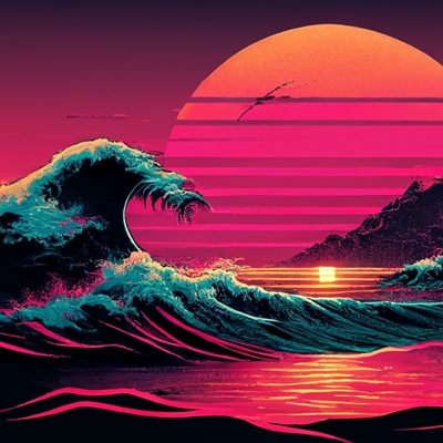 Retro Wave posters & prints by Danni Juliyanto - Printler