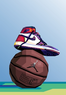 Basketball and Air Jordan
