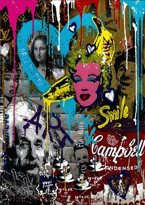 Canvas Pop Art Lifestyle Art posters & prints by Sucana - Printler