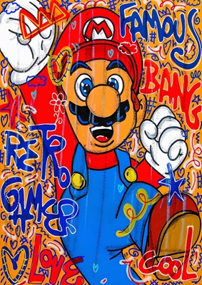 Canvas Pop Art Mario Kart Art posters & prints by Sucana - Printler