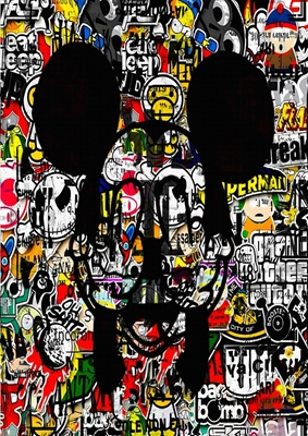 Pop Art Mickey Mouse Brutaal