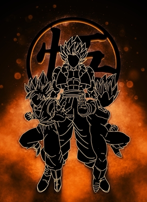 Moda fusion Goku Vegeta